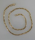 Gouden vintage collier