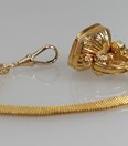 Antieke gouden chatelaine