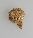 Antieke gouden broche